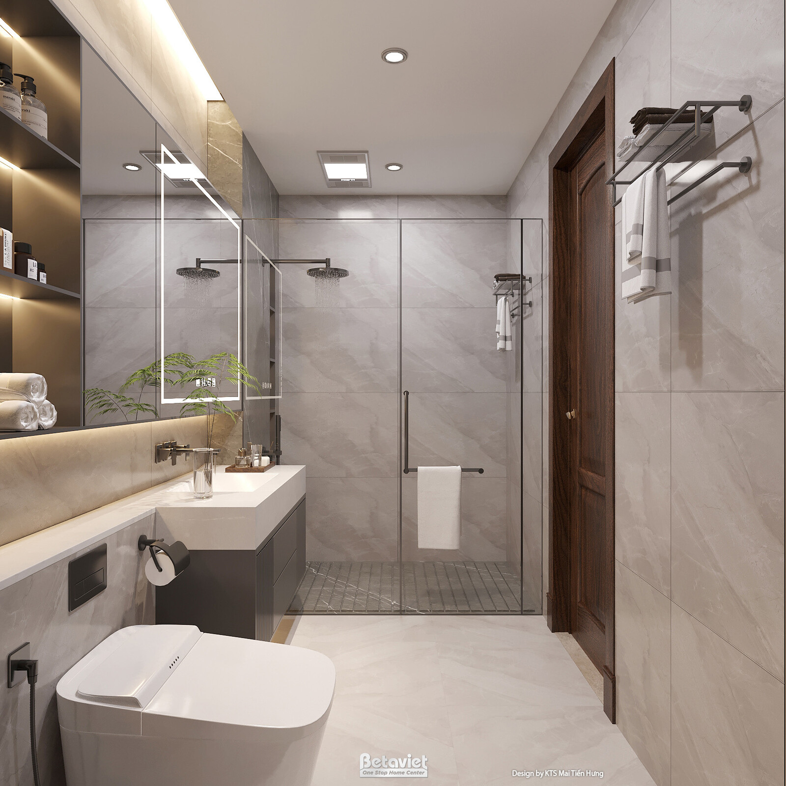 Nội thất phòng tắm biệt thự hiện đại NT2009120 – góc nhìn 4
