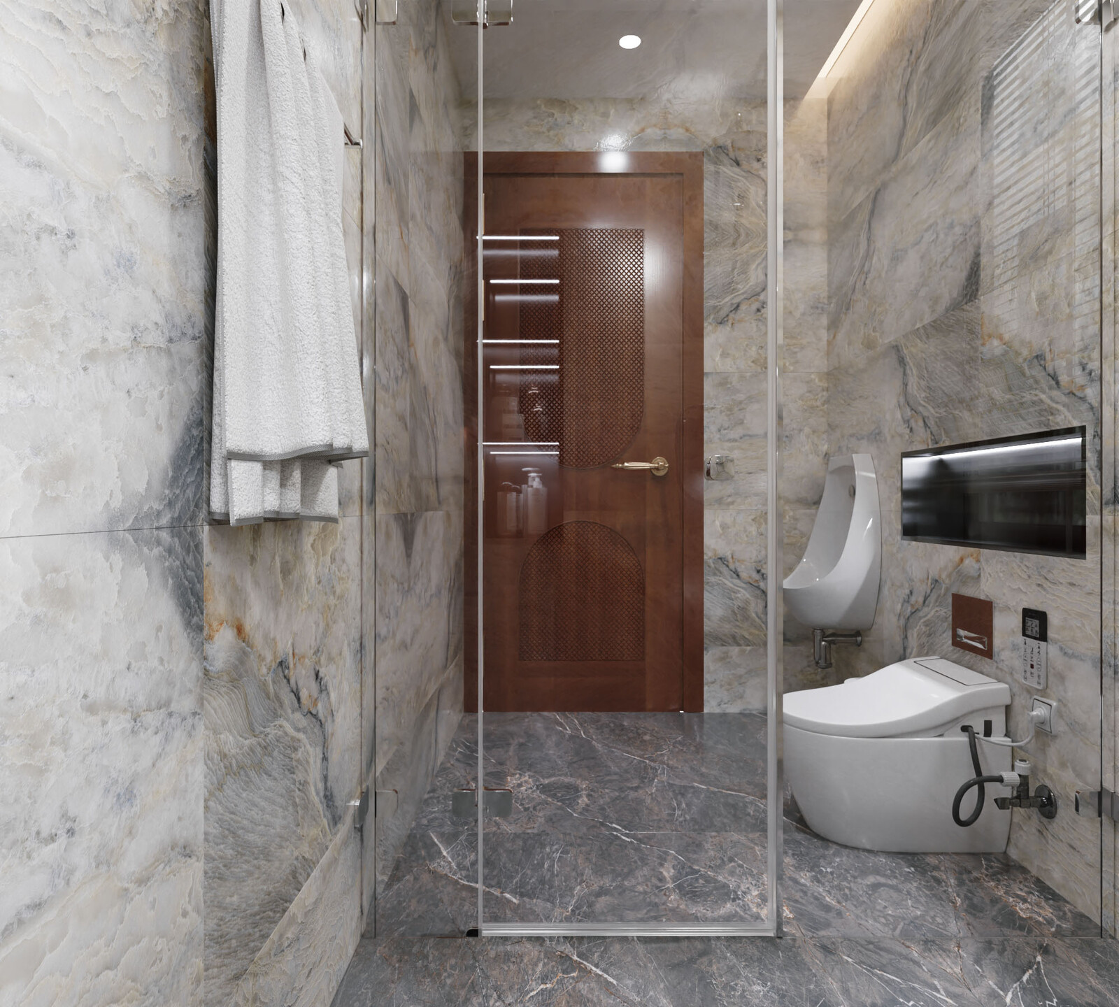Nội thất phòng ngủ biệt thự hiện đại gỗ KT5501471 – góc nhìn 24