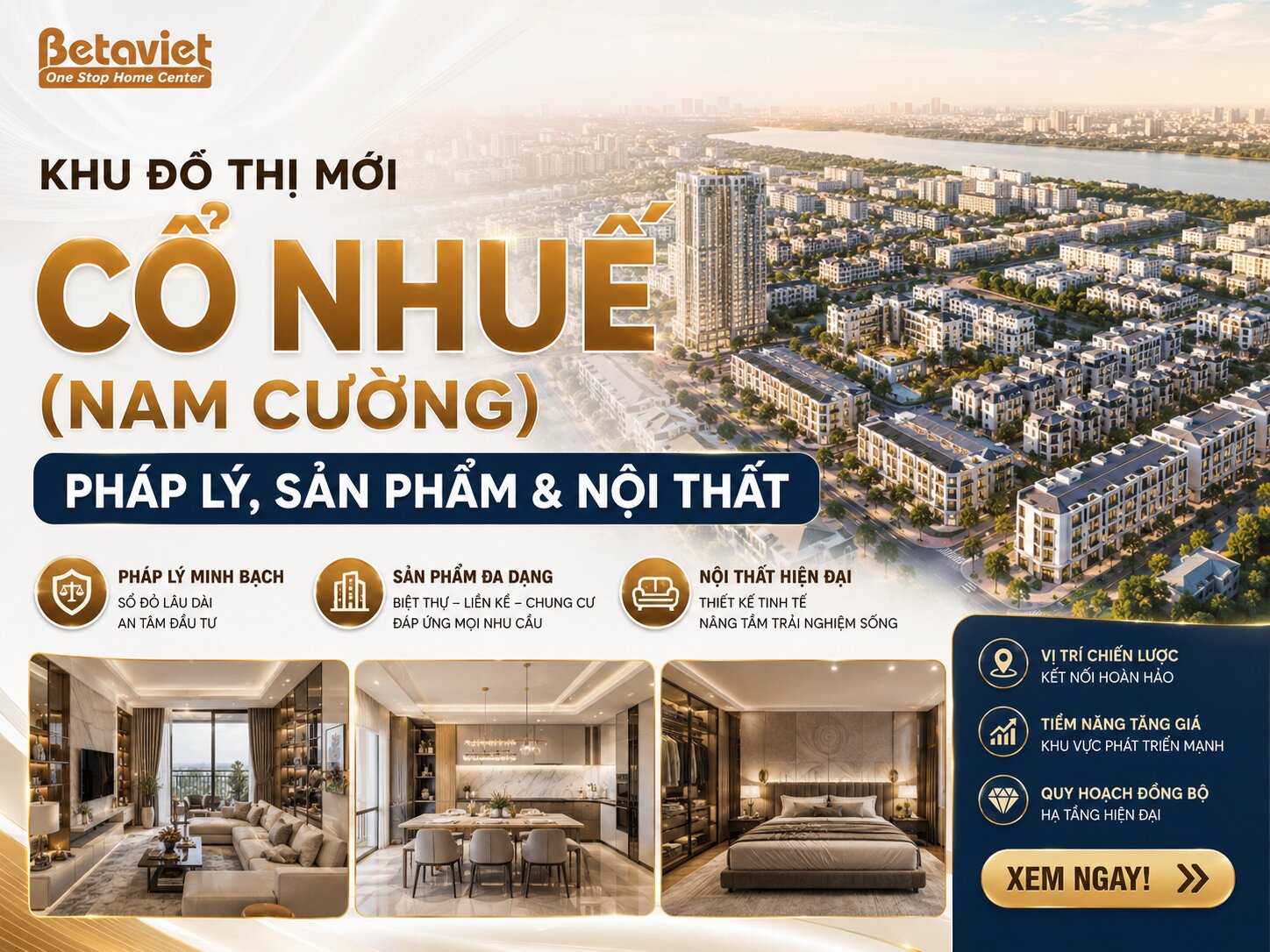 Khu Đô Thị Mới Cổ Nhuế (Nam Cường): Pháp Lý, Sản Phẩm & Nội Thất 2026