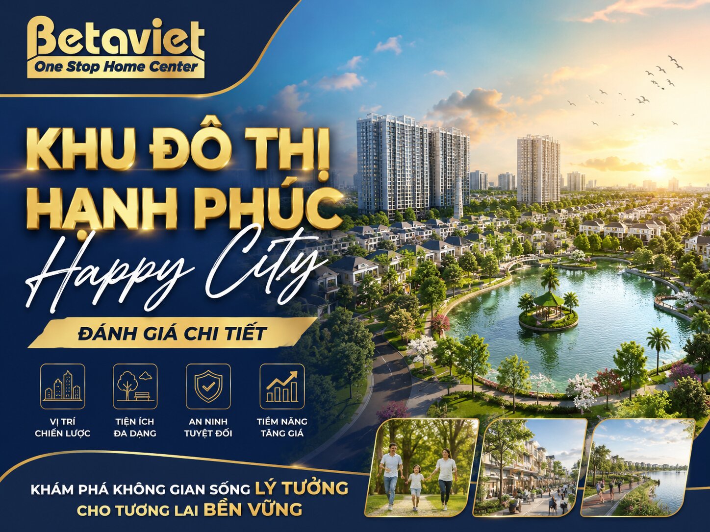 Khu Đô Thị Hạnh Phúc Happy City: Đánh Giá Chi Tiết 2026