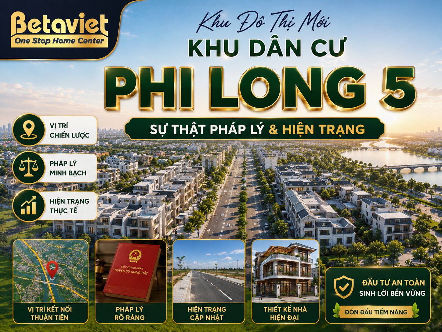 Khu Đô Thị Mới Khu Dân Cư Phi Long 5: Sự Thật Pháp Lý & Hiện Trạng 2026