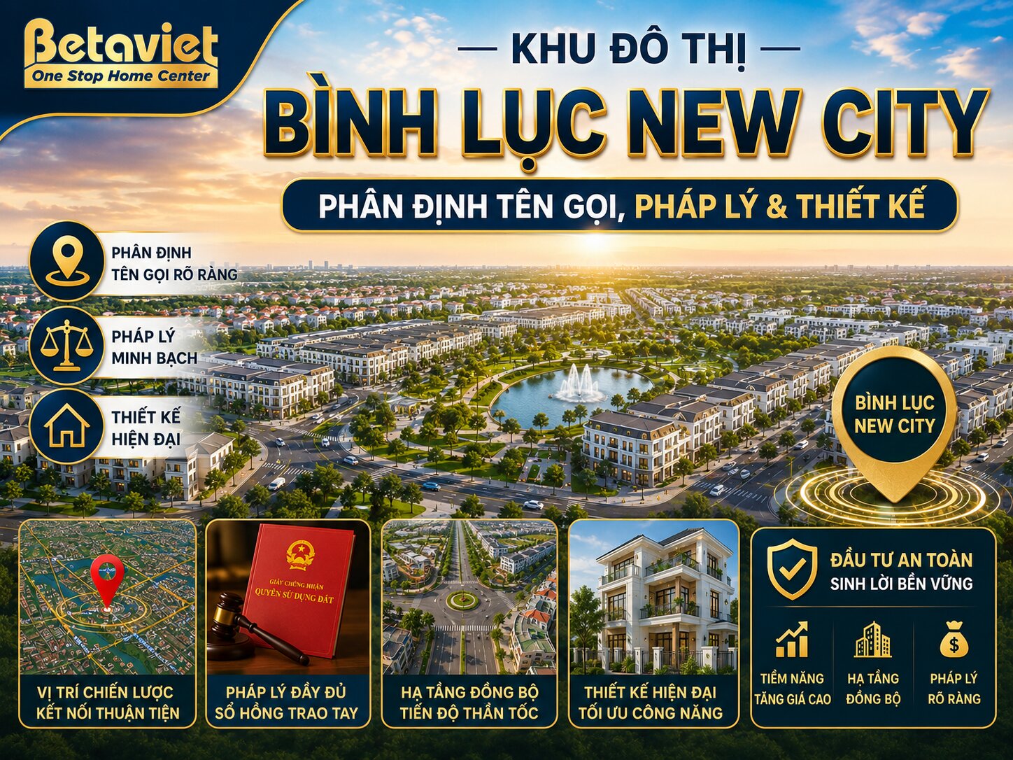 Khu Đô Thị Bình Lục New City: Phân Định Tên Gọi, Pháp Lý & Thiết Kế