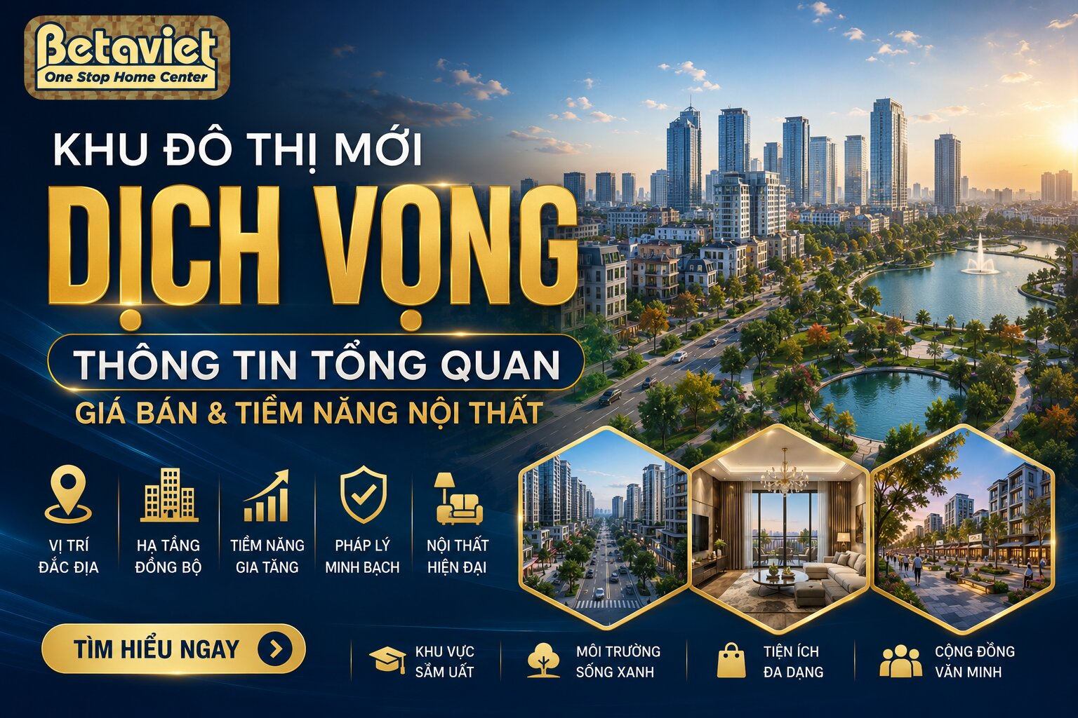 Khu Đô Thị Mới Dịch Vọng: Thông Tin Tổng Quan, Giá Bán & Tiềm Năng Nội Thất 2026