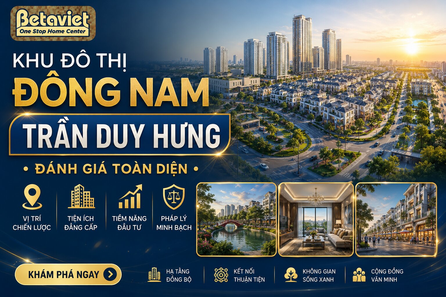 Khu đô thị Đông Nam Trần Duy Hưng: Đánh Giá Toàn Diện 2026
