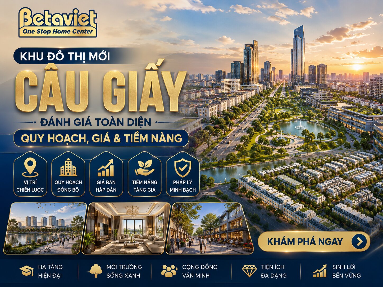 Khu Đô Thị Mới Cầu Giấy: Đánh Giá Toàn Diện Quy Hoạch, Giá & Tiềm Năng 2026