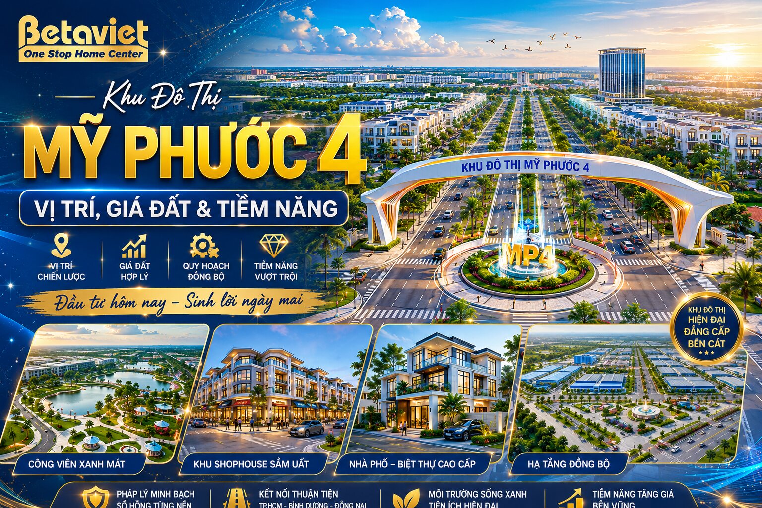 Khu Đô Thị Mỹ Phước 4: Vị Trí, Giá Đất & Tiềm Năng 2026