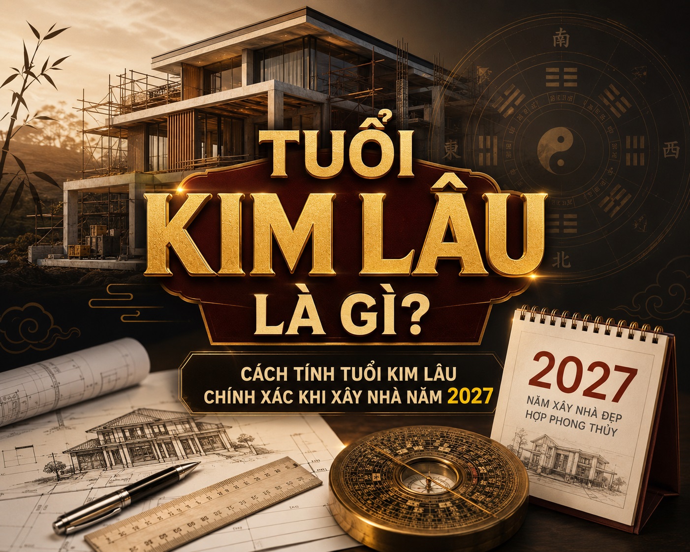 Tuổi Phạm Kim Lâu Năm 2027: Danh Sách Chi Tiết Các Tuổi Nên Tránh Xây Nhà
