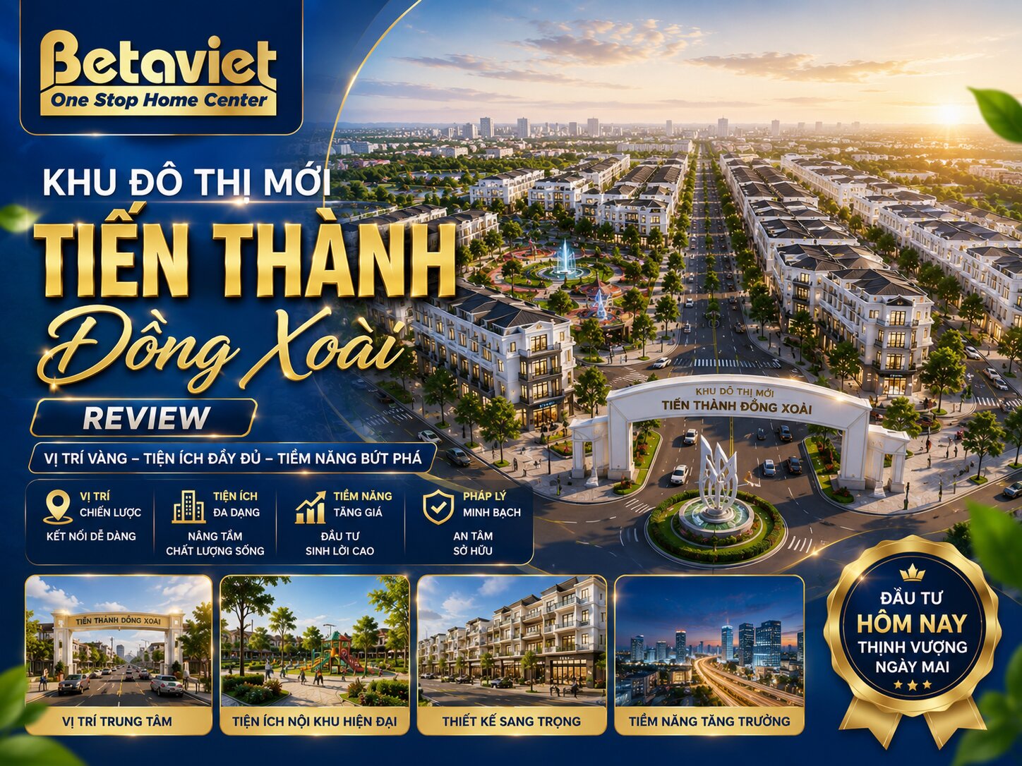 Khu Đô Thị Mới Tiến Thành Đồng Xoài: Review 2026
